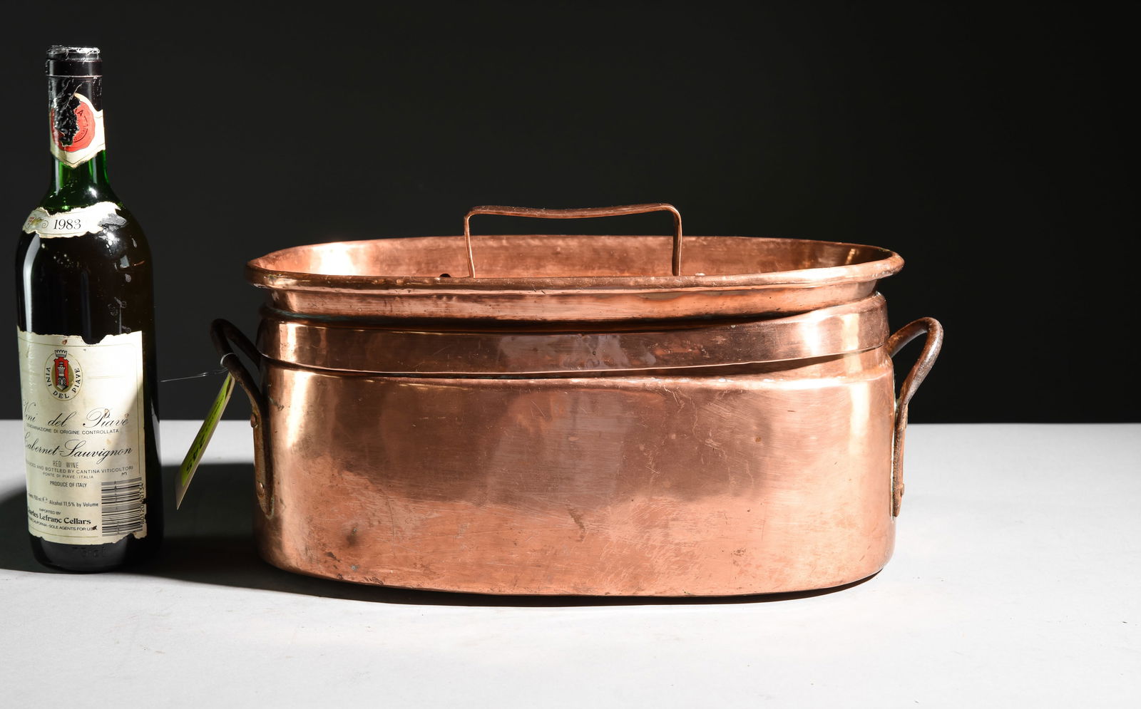 French Polished Copper Fish Poacher (1 of 4)