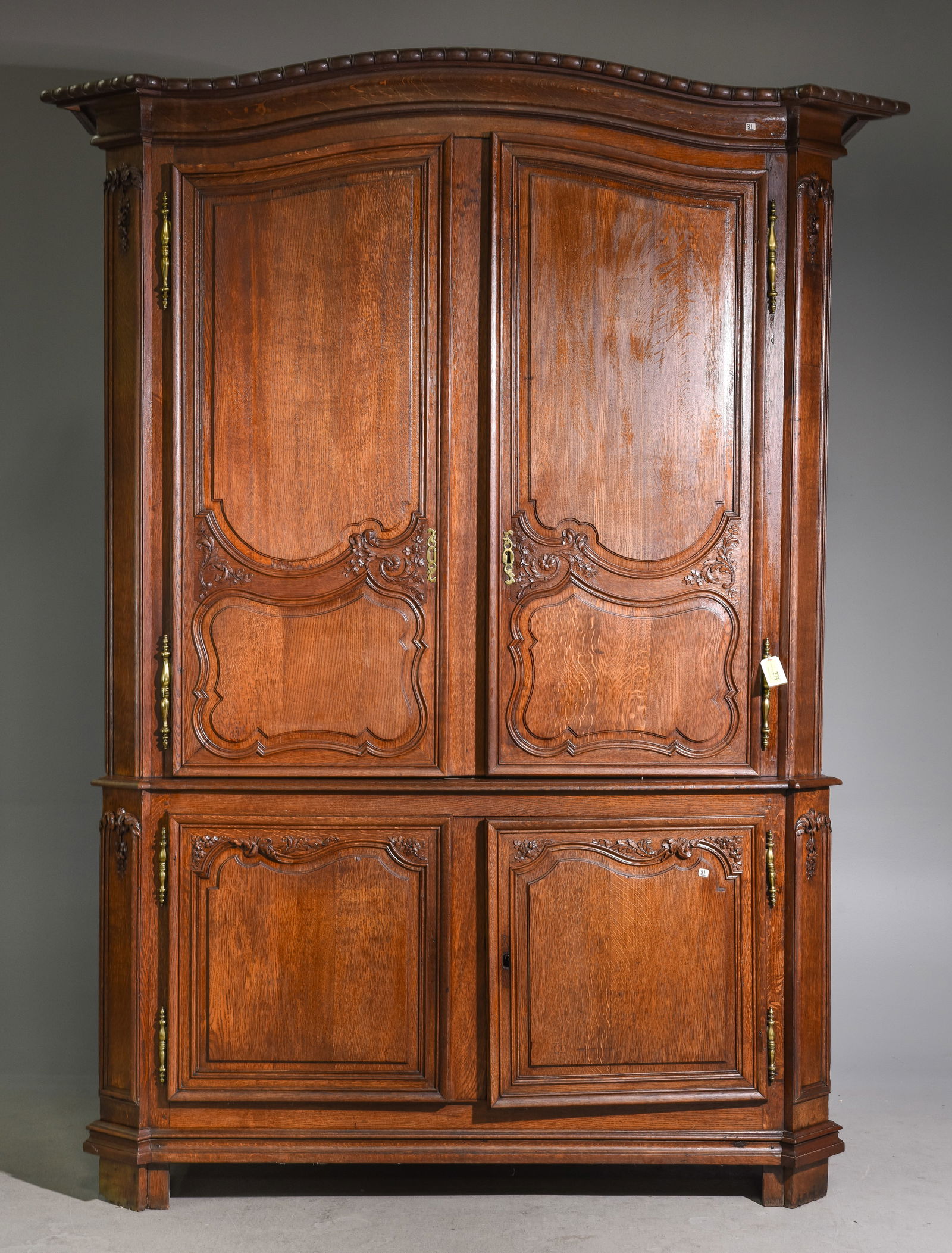French Large Oak Buffet Du Corps c.1890's (1 of 10)