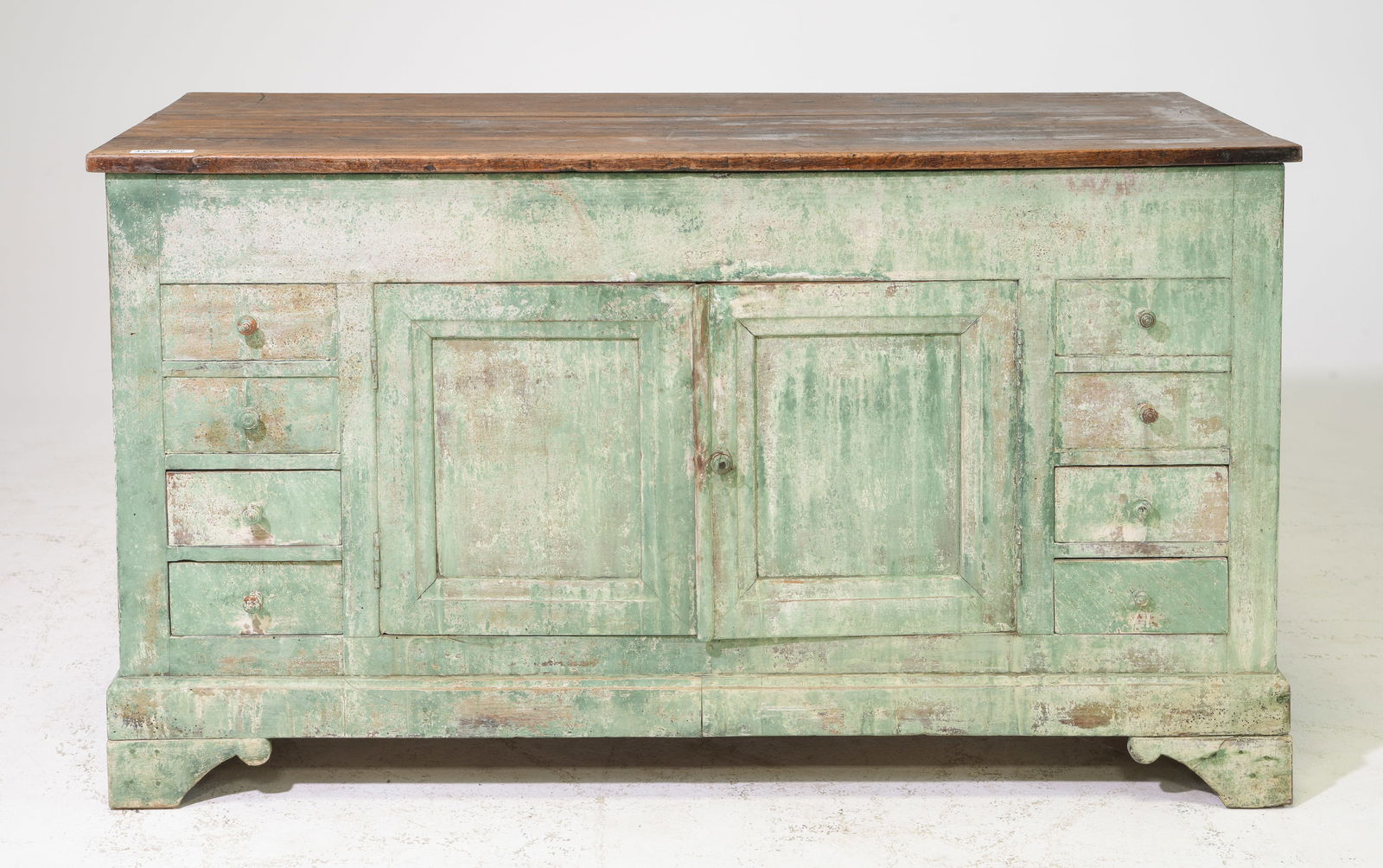 Continental Painted Country Store Sideboard (1 of 8)