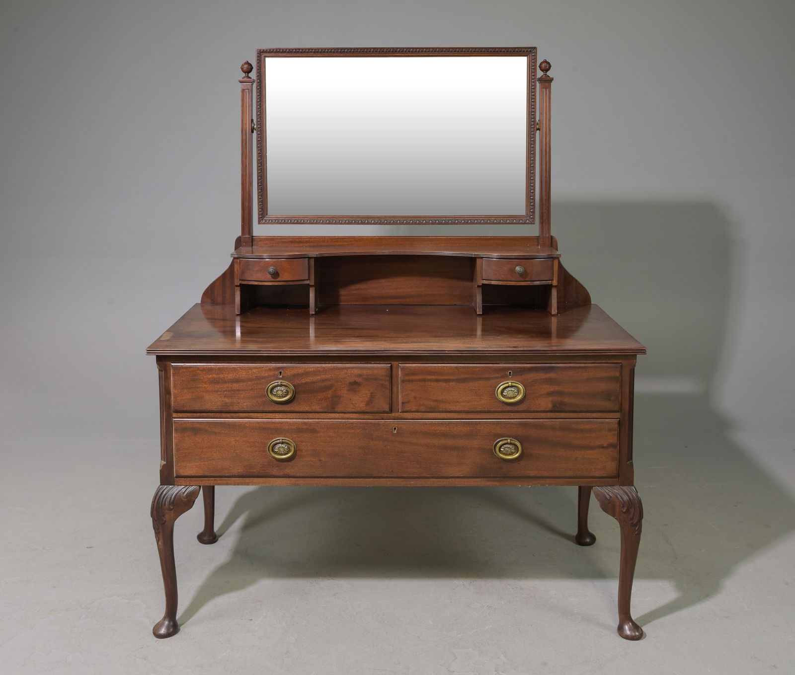 English Mahogany Dressing Chest c.1930's-40's (1 of 6)