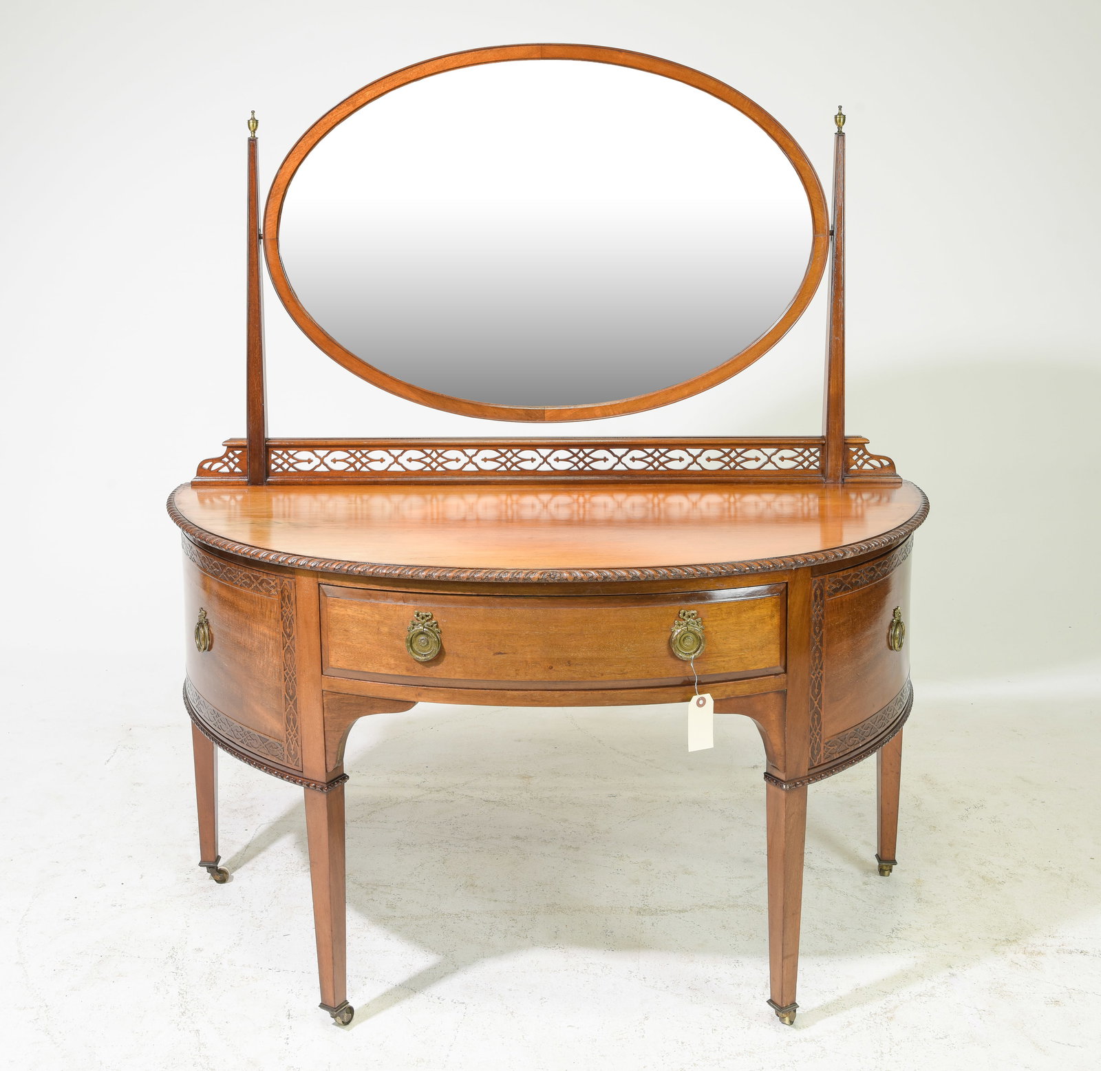 Edwardian Demilune Dressing Table c.1930's (1 of 6)