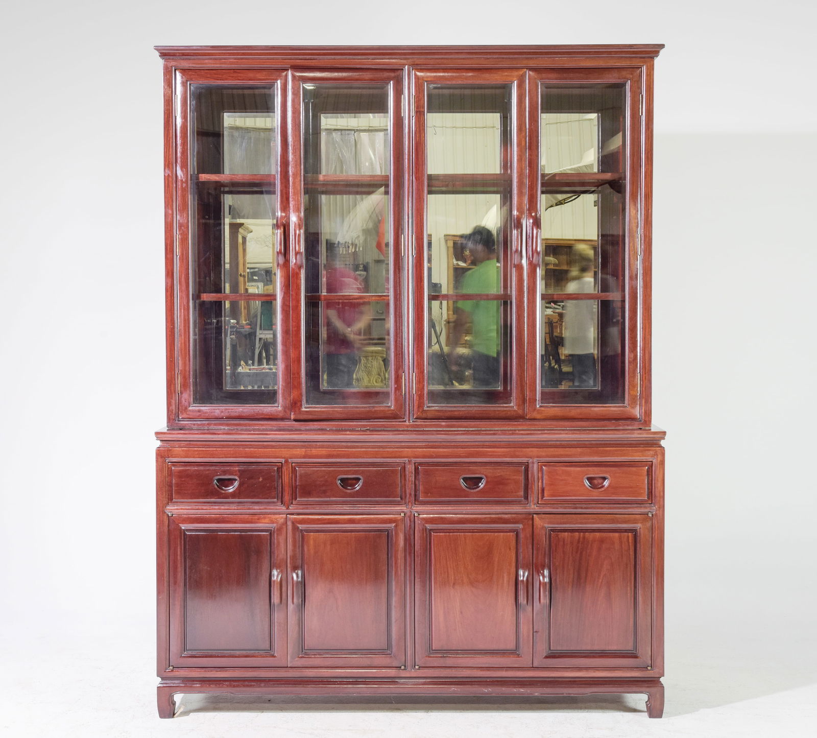 Chinese Dining Room China Cabinet c.1980's (1 of 7)