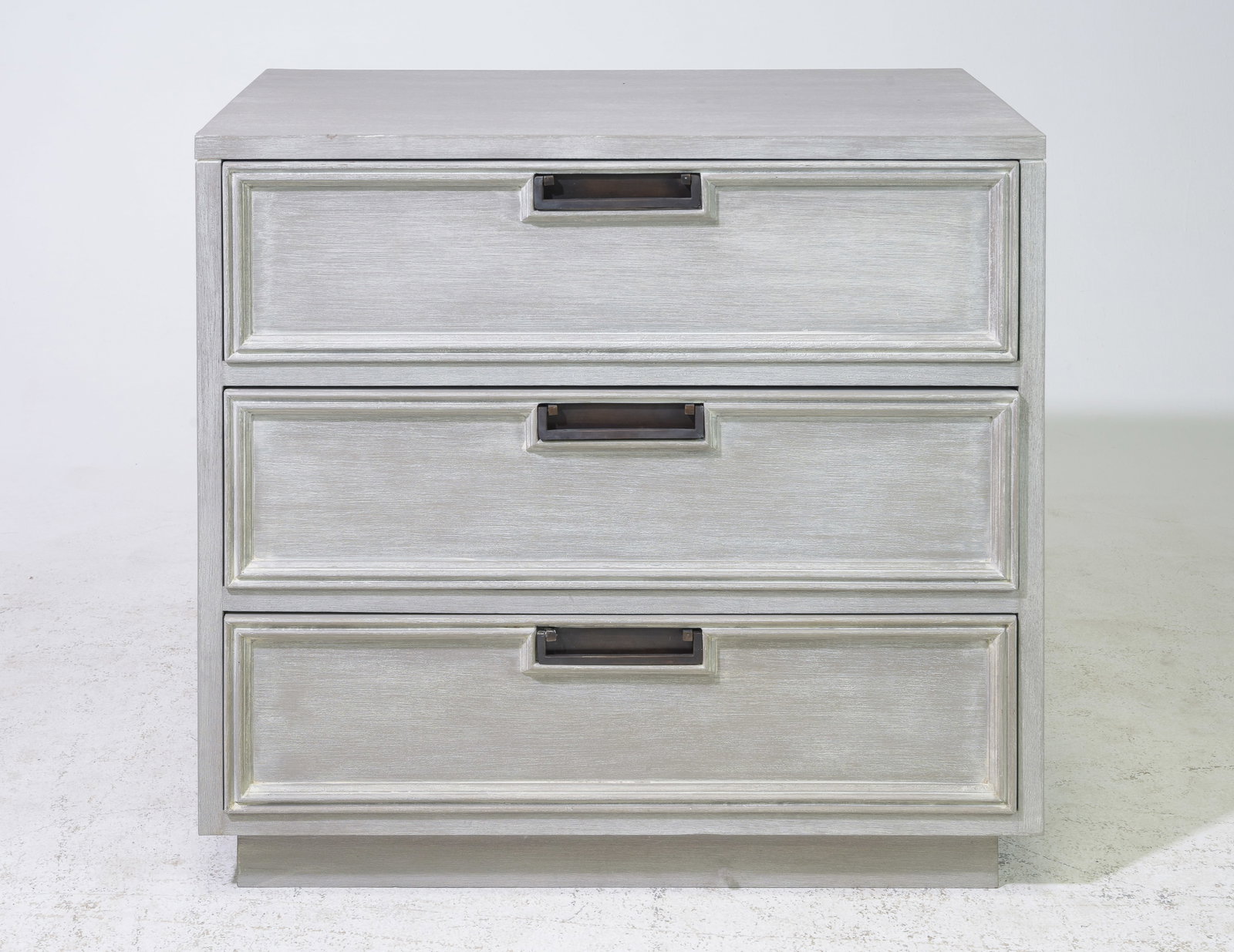 Modern Design Three Drawer Painted Chest (1 of 3)