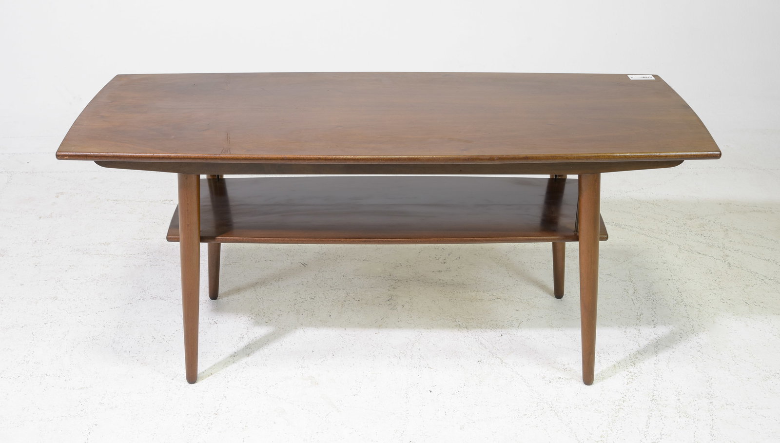 Danish Modern Coffee / Cocktail Table with Shelf (1 of 2)