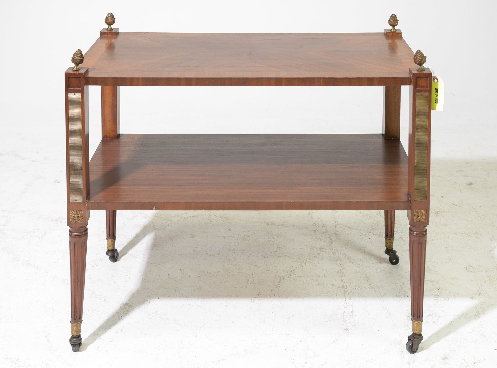 Argentinian Two Tier Trolley / Cart: Argentinian Two Tier Trolley / Cart - 29.75 in tall x 33.5 x 15.75