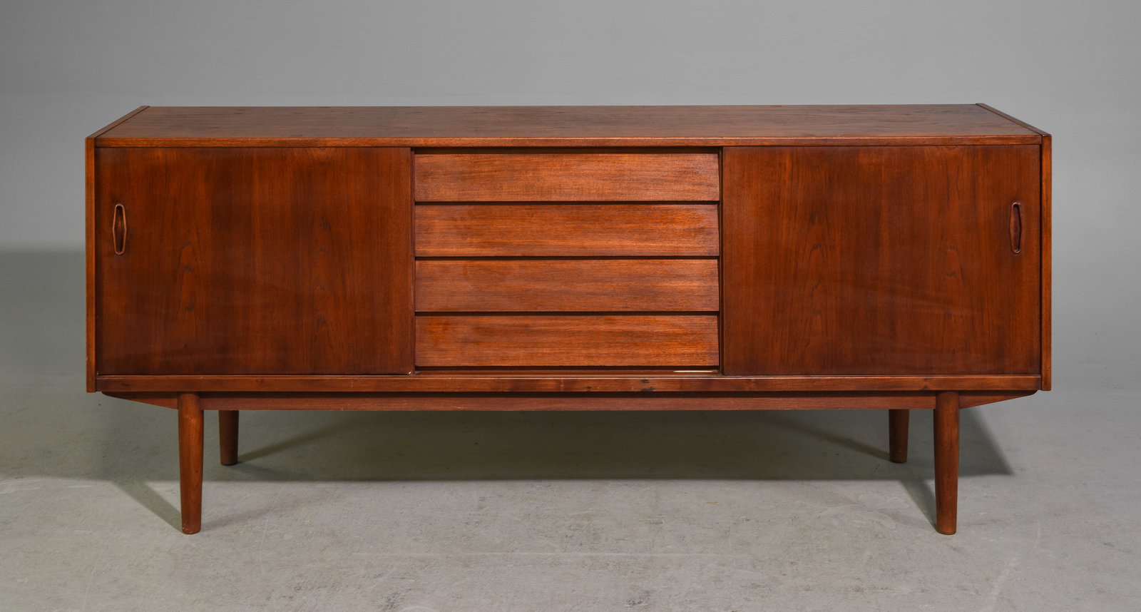 Scandinavian Mid Century Modern Sideboard - Troeds: Scandinavian Mid Century Modern Sideboard made by Mid Century Modern Furniture Maker Hugo Troeds Bjarnum, Designed by Nils Johnson - 32 in tall x 75 x 18
