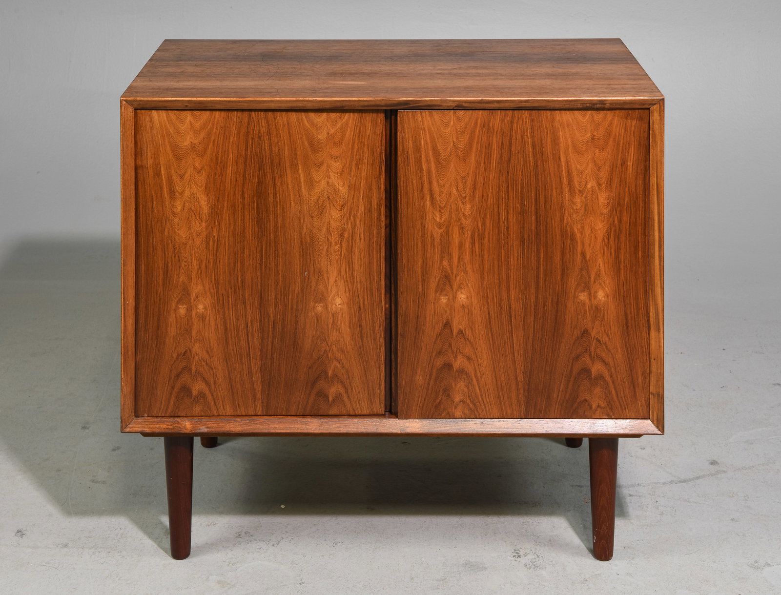 Mid Century Modern Record / Occasional Cabinet #1: Danish Modern Style Record / Occasional Cabinet - 28.75 in tall x 31.5 x 18.25