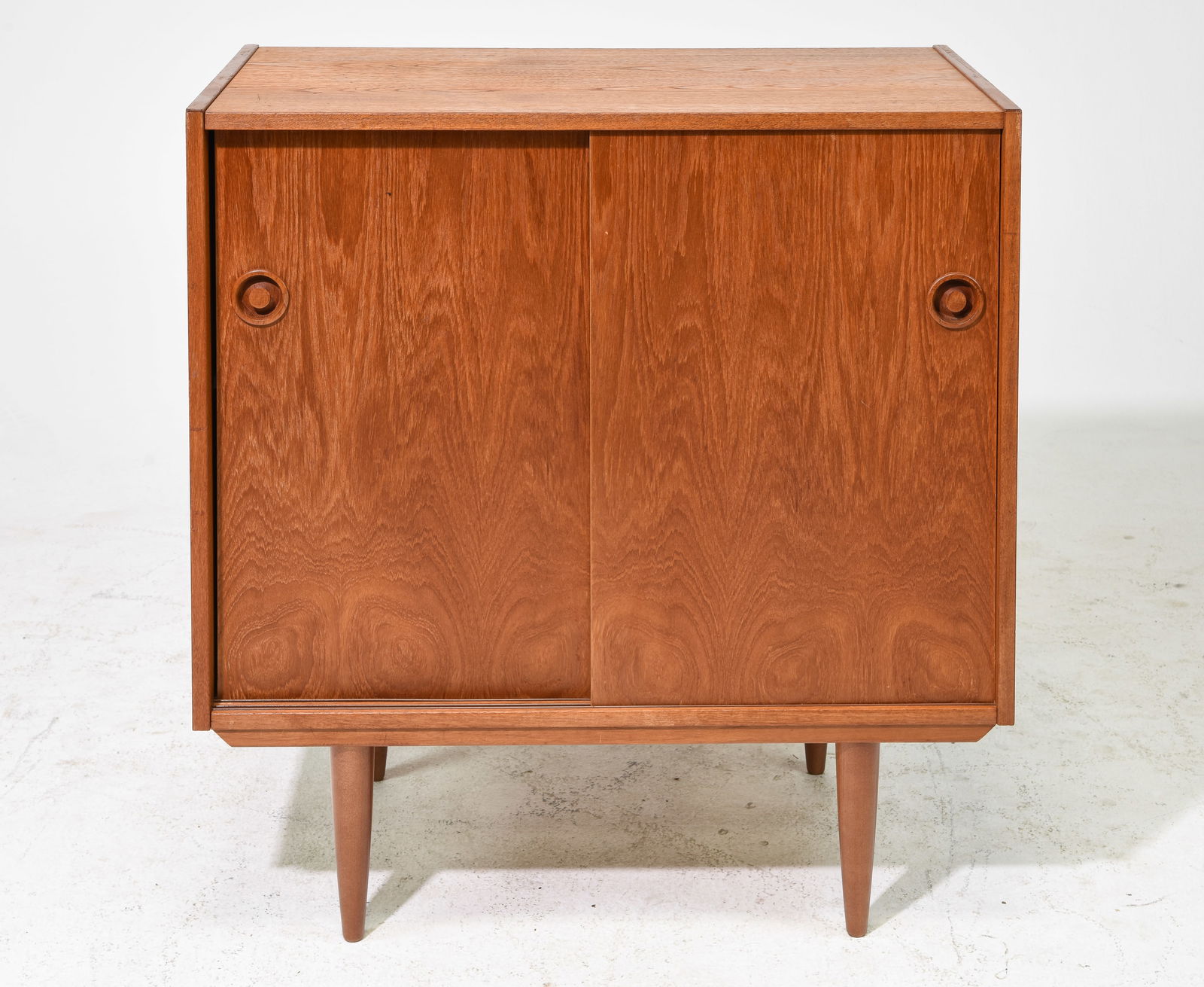 Mid Century Modern Record / Occasional Cabinet: Danish Modern Style Record / Occasional Cabinet - 34 in tall x 31.5 x 17.5