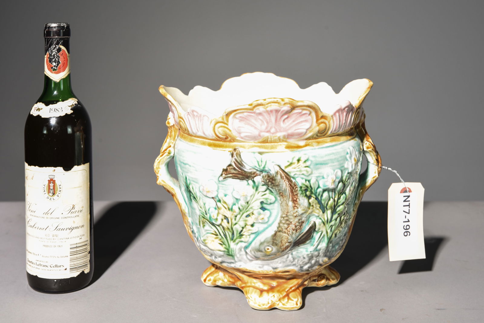 Onnaing Majolica Jardiniere / Planter (1 of 9)