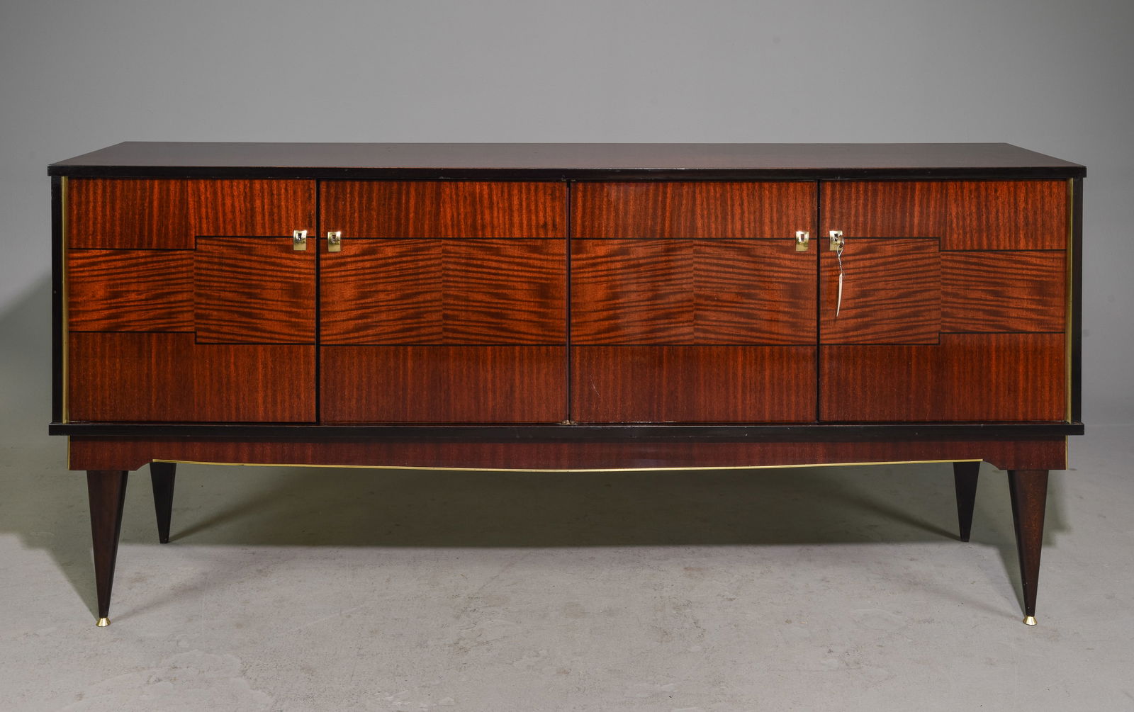 French Mid Century Modern Style Mahogany Sideboard #1 (1 of 7)
