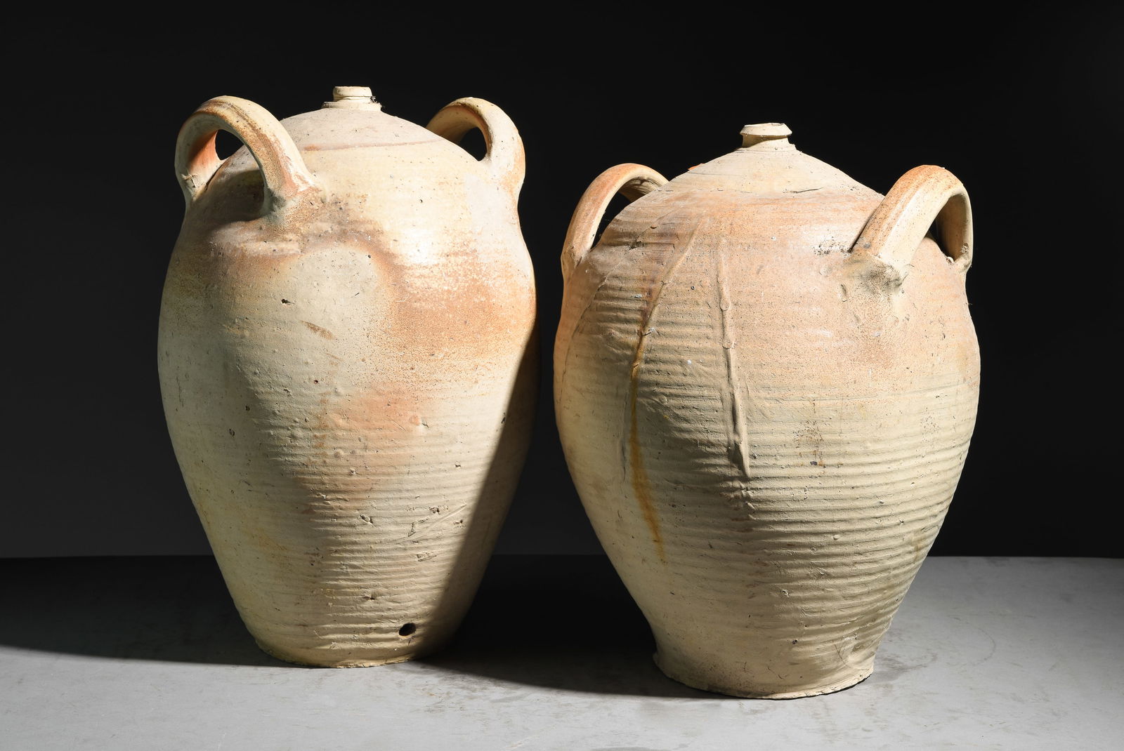 2 French Terra Cotta Jugs / Pots (1 of 6)