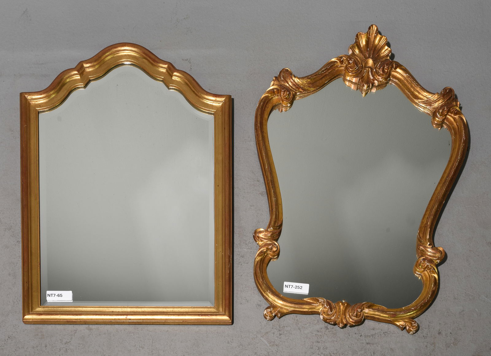 Two French Gold Framed Mirrors (1 of 5)