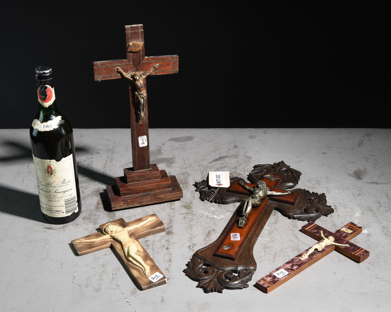Four Assorted Crucifixes (1 of 7)
