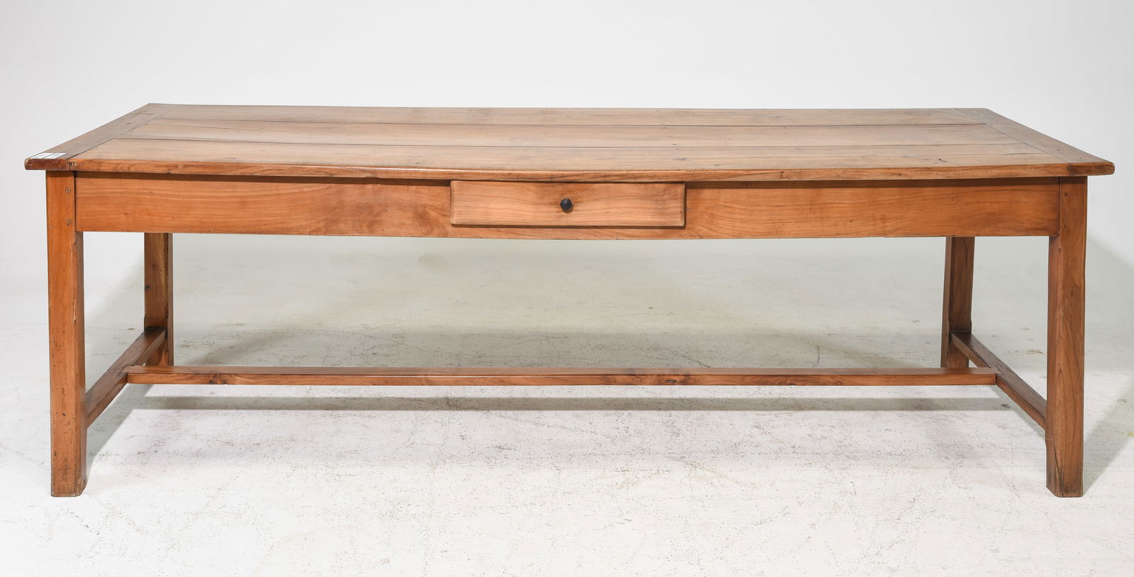 French Fruitwood Rustic Farmhouse Table c.1920's (1 of 7)