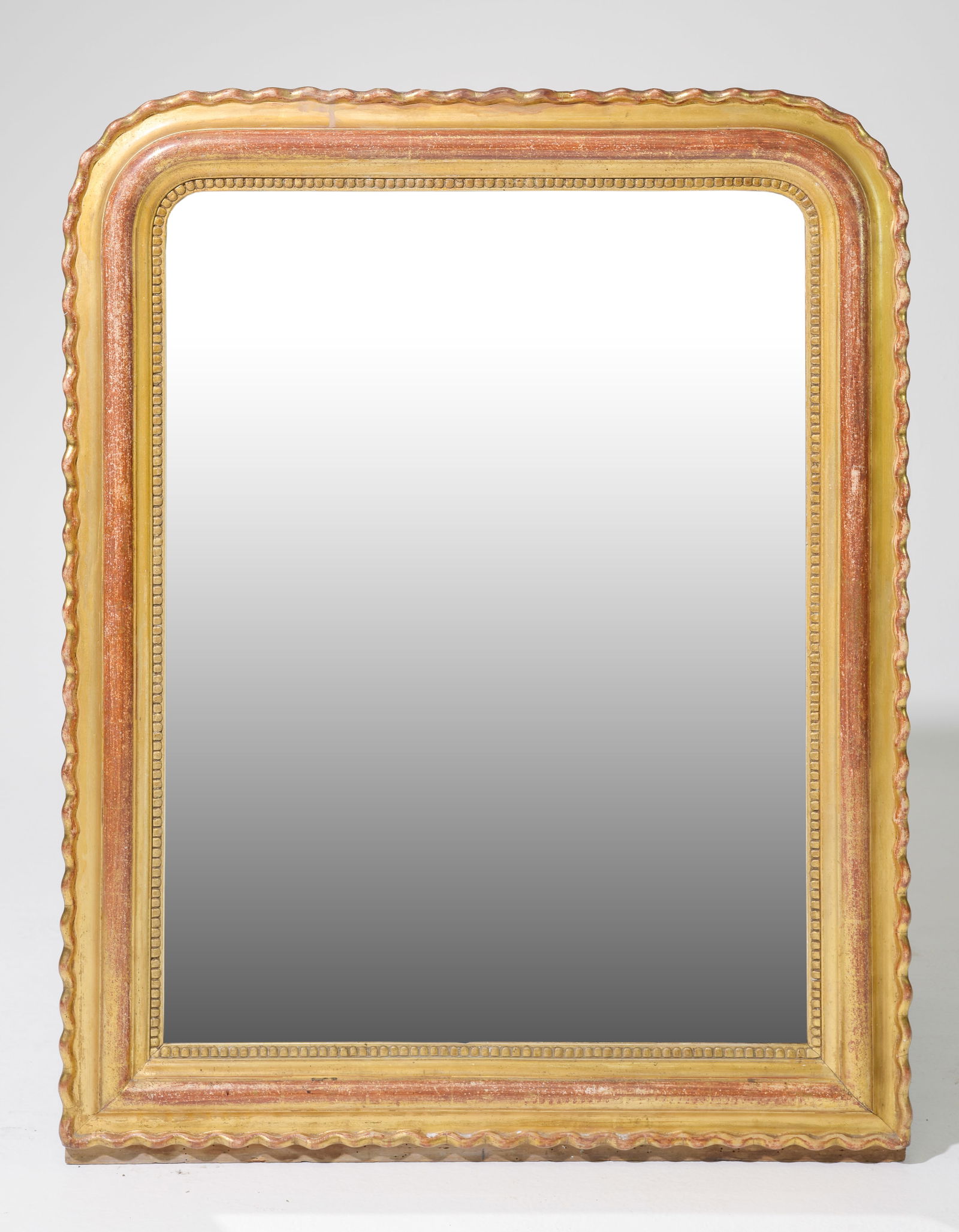 Louis Philippe Style Gold Gilt Framed Mirror (1 of 5)