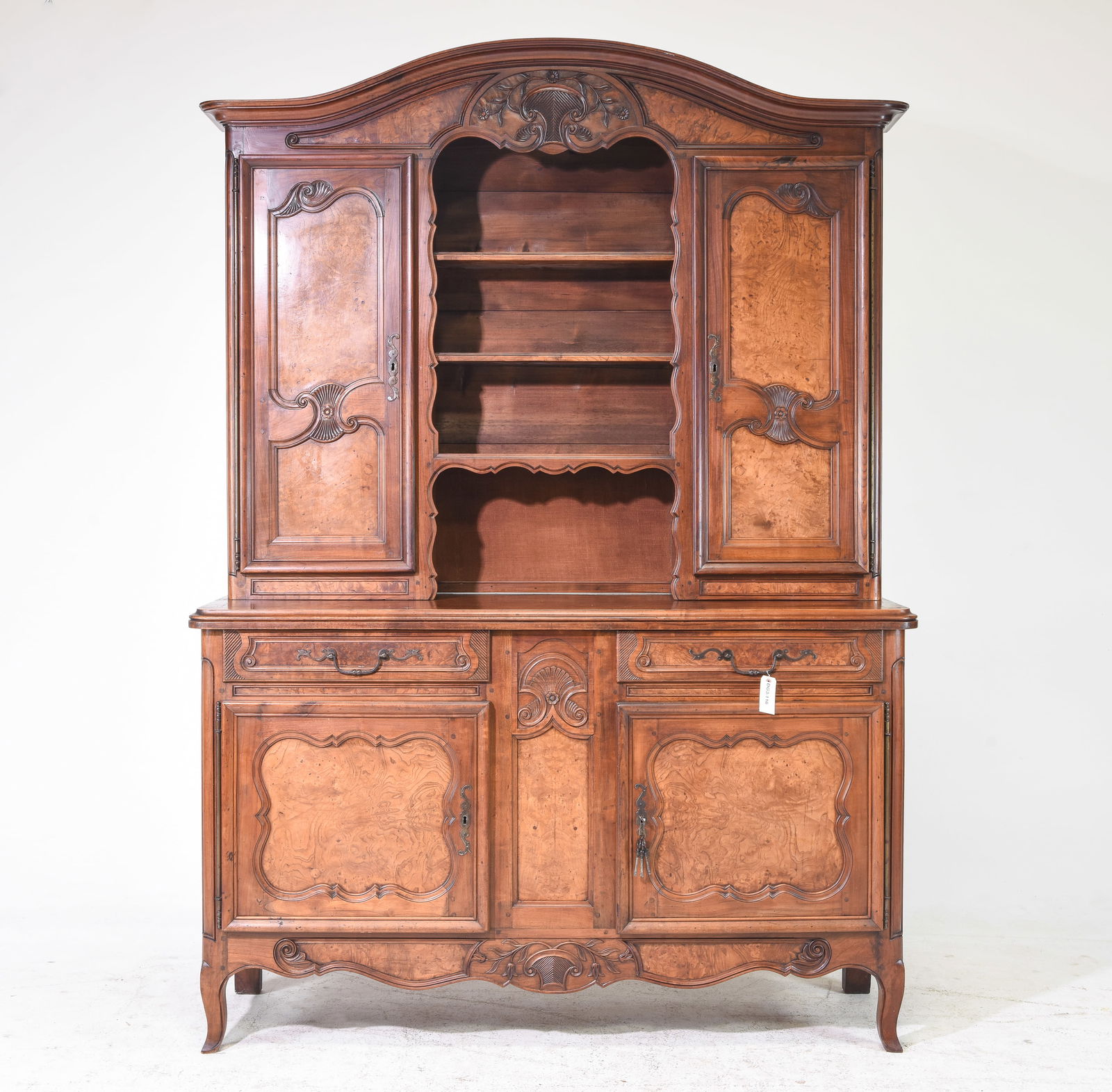 Louis XV Style Walnut Vaissilier / Buffet c.1920's (1 of 8)