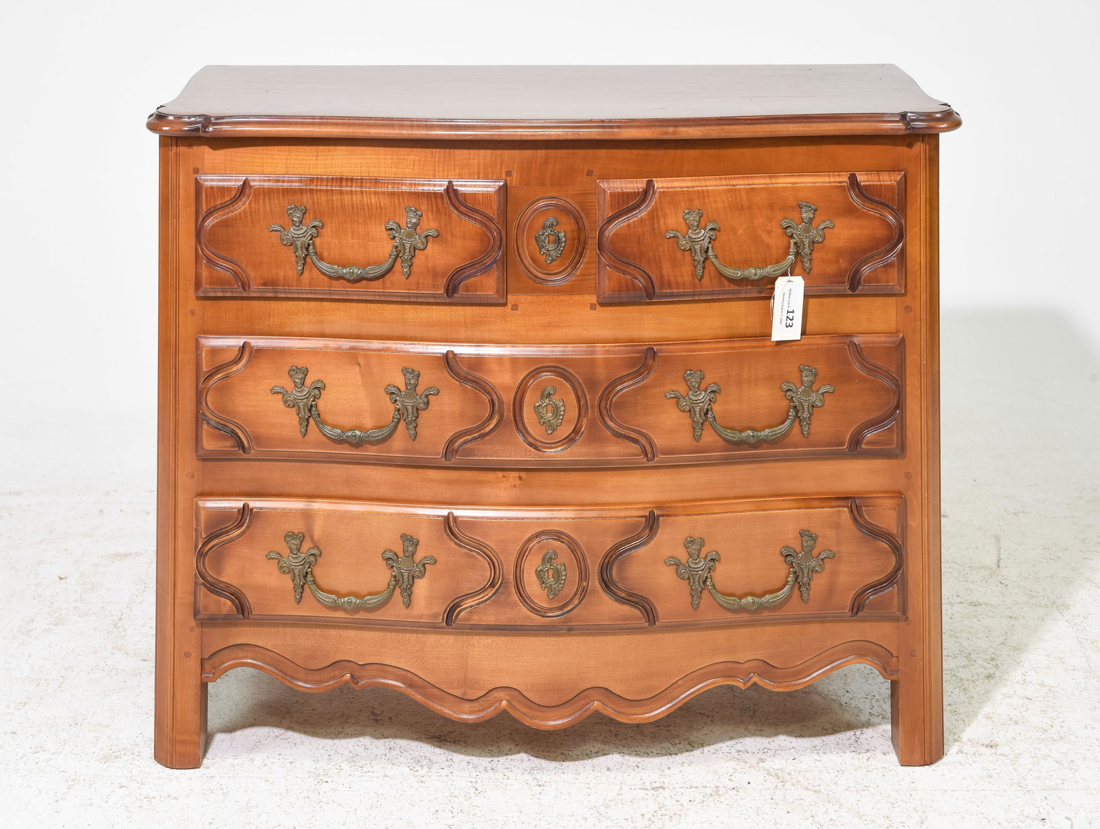 French Regency Style Cherry Chest c.1940's (1 of 5)