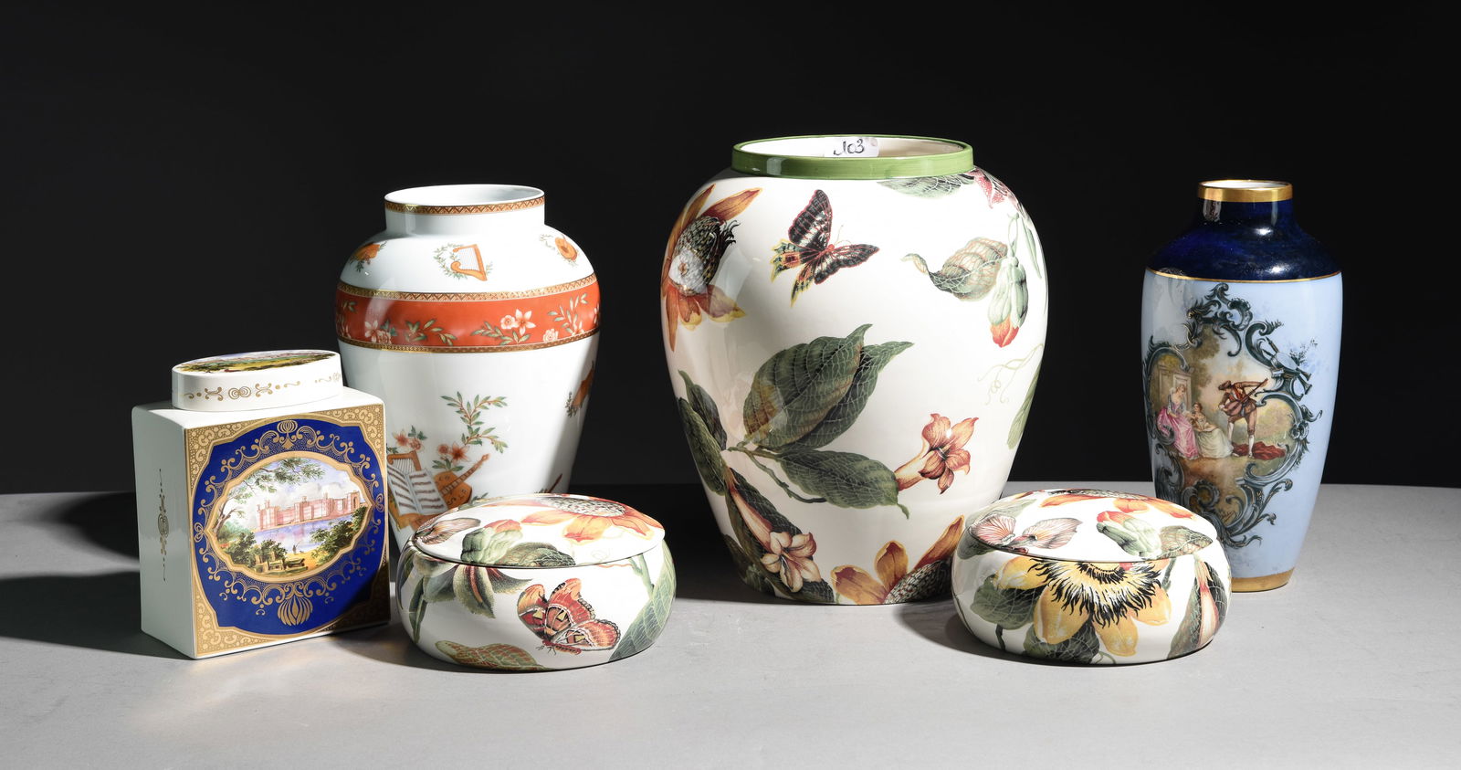 6pcs French Vases, Jar & Candy Dishes (1 of 7)