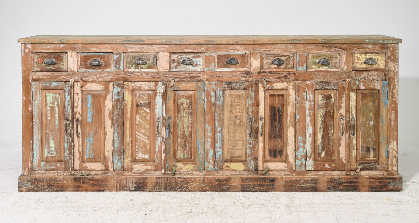 Country Store / Farmhouse Painted Long Sideboard #1 (1 of 7)