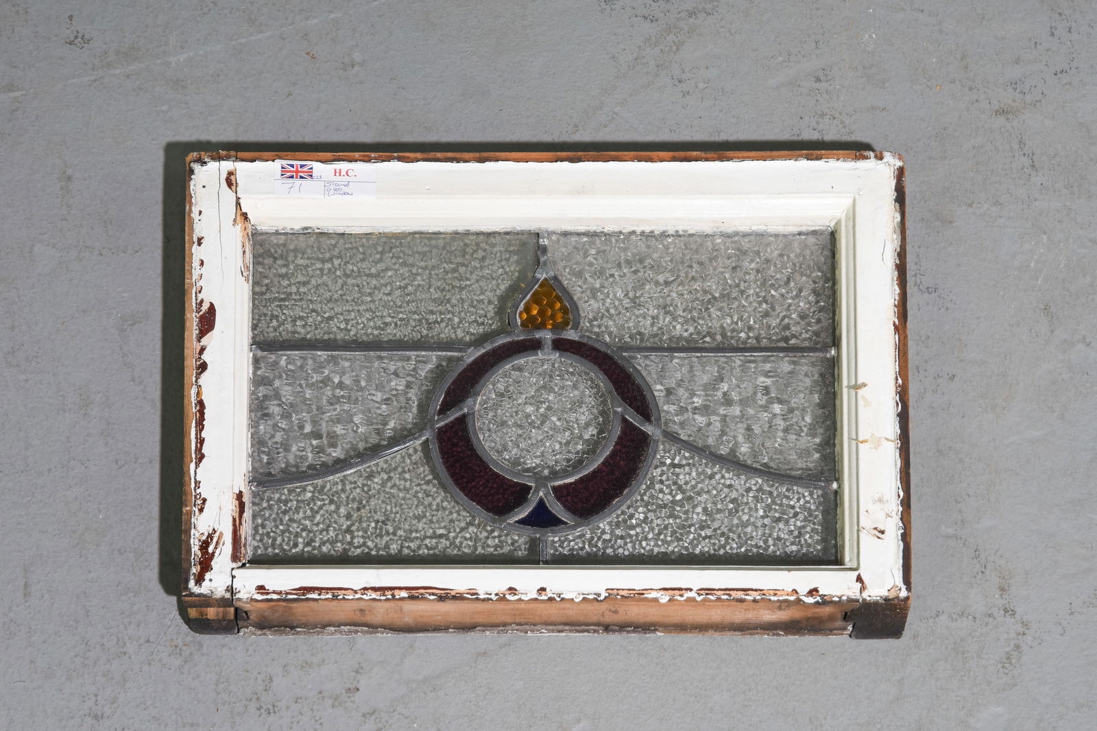British Leaded Stained Glass Window (1 of 2)