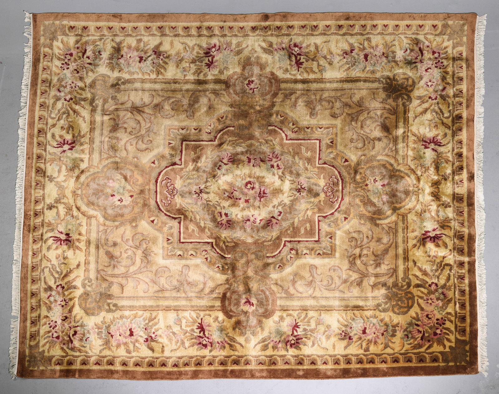 European Hand Knotted Rug - 9'8 x 7'10 (1 of 4)