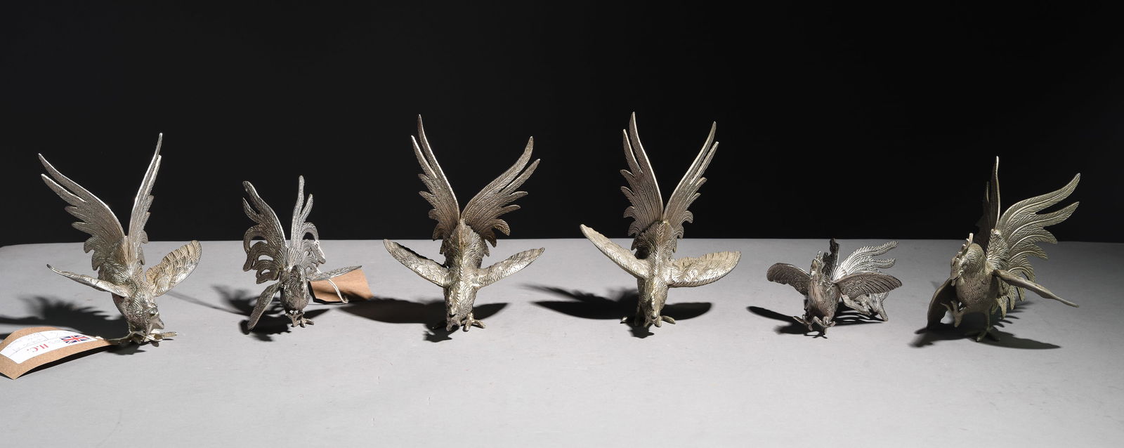 6 Assorted Metal Fighting Cockerill Figures (1 of 7)