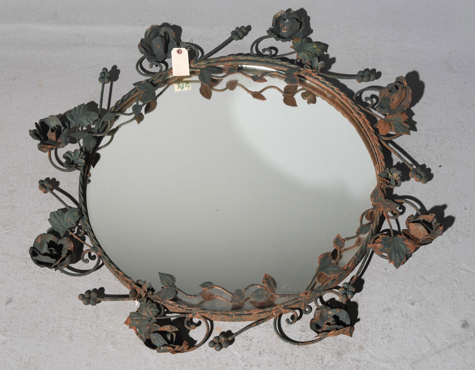 Floral & Foliate Iron Framed Mirror #2 (1 of 4)