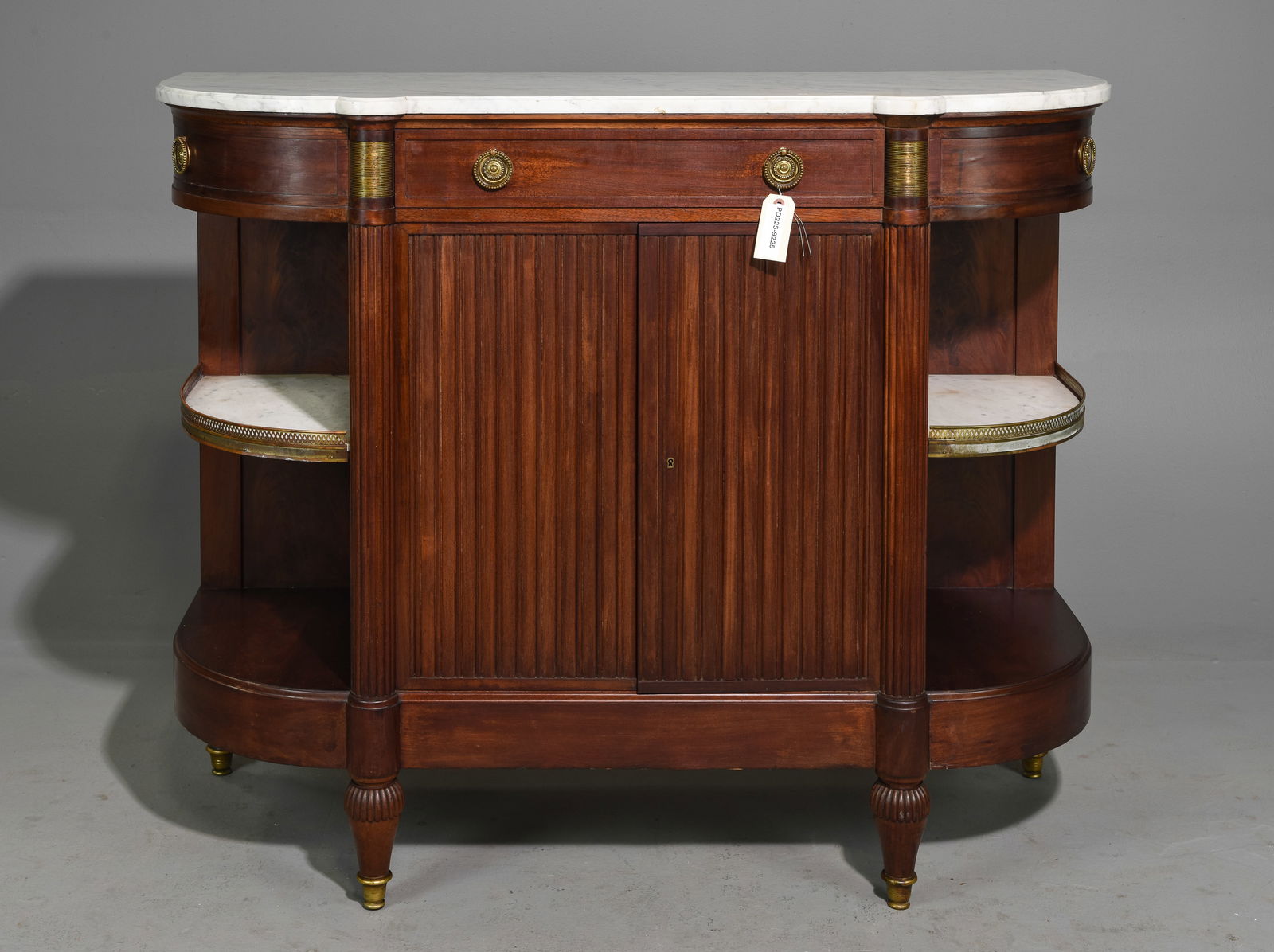 Louis XVI Style White Marble Top Server (1 of 7)