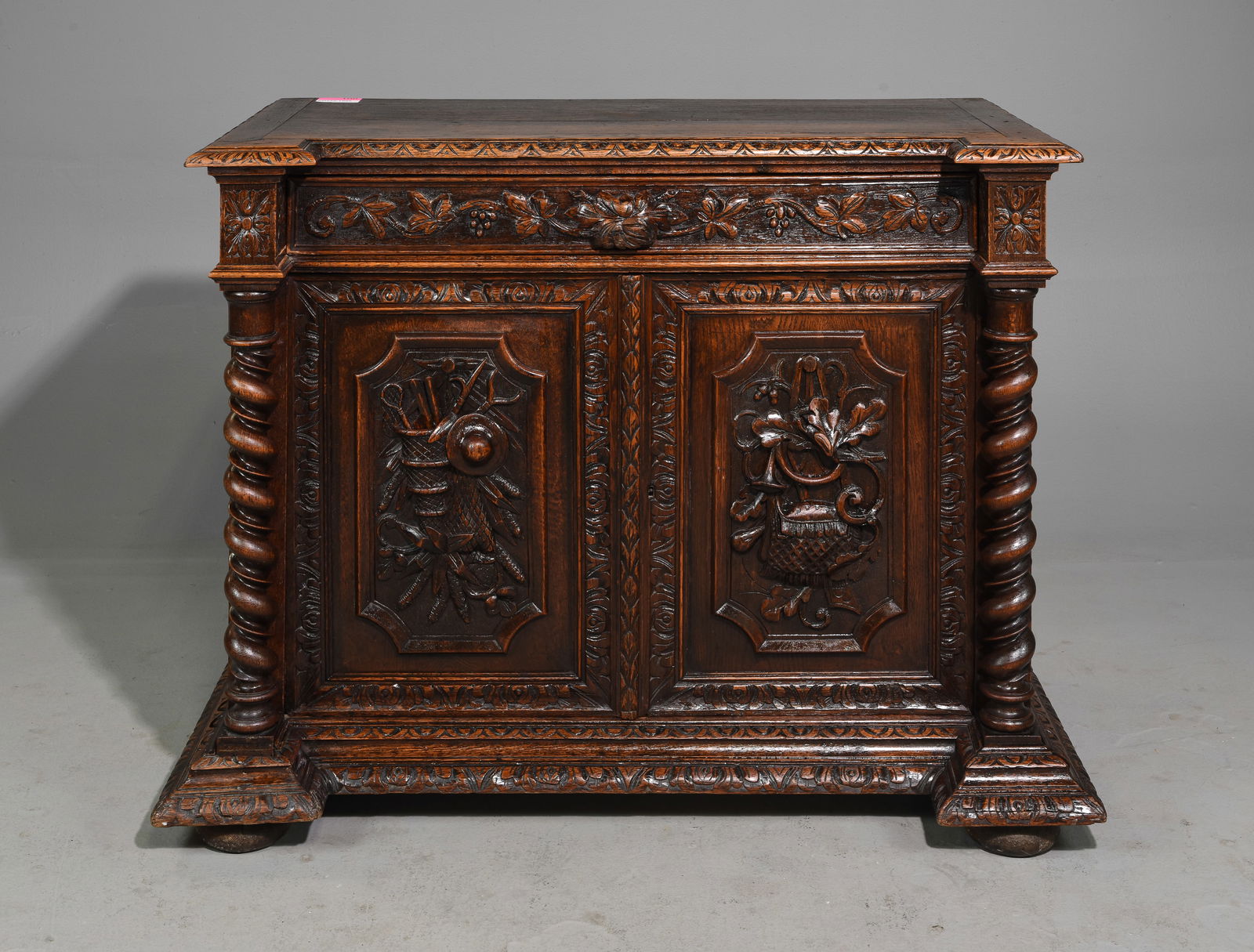 Renaissance Style Carved Oak Buffet / Sideboard (1 of 7)