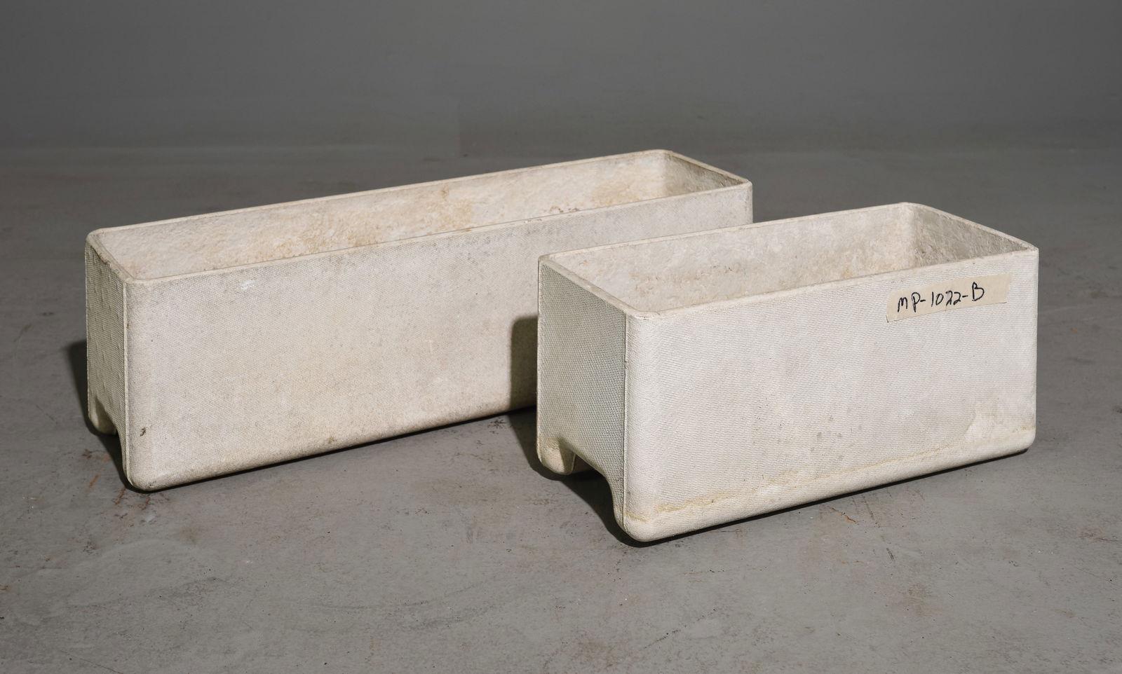 Willy Guhl (1915-2004) - 2 Small Rectangular Planters (1 of 5)