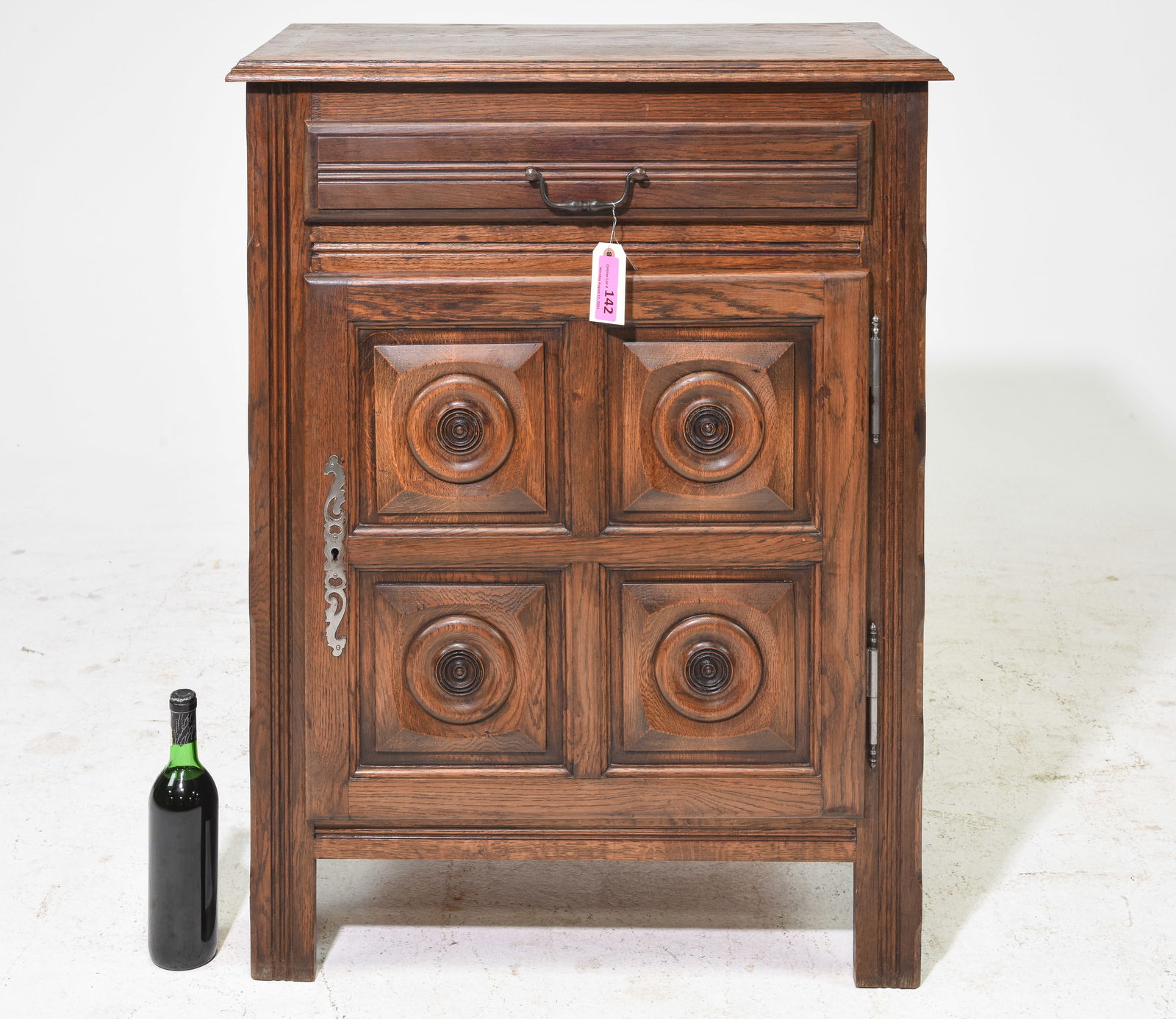 French Oak Basque Style Jam Cupboard c.1930's (1 of 6)
