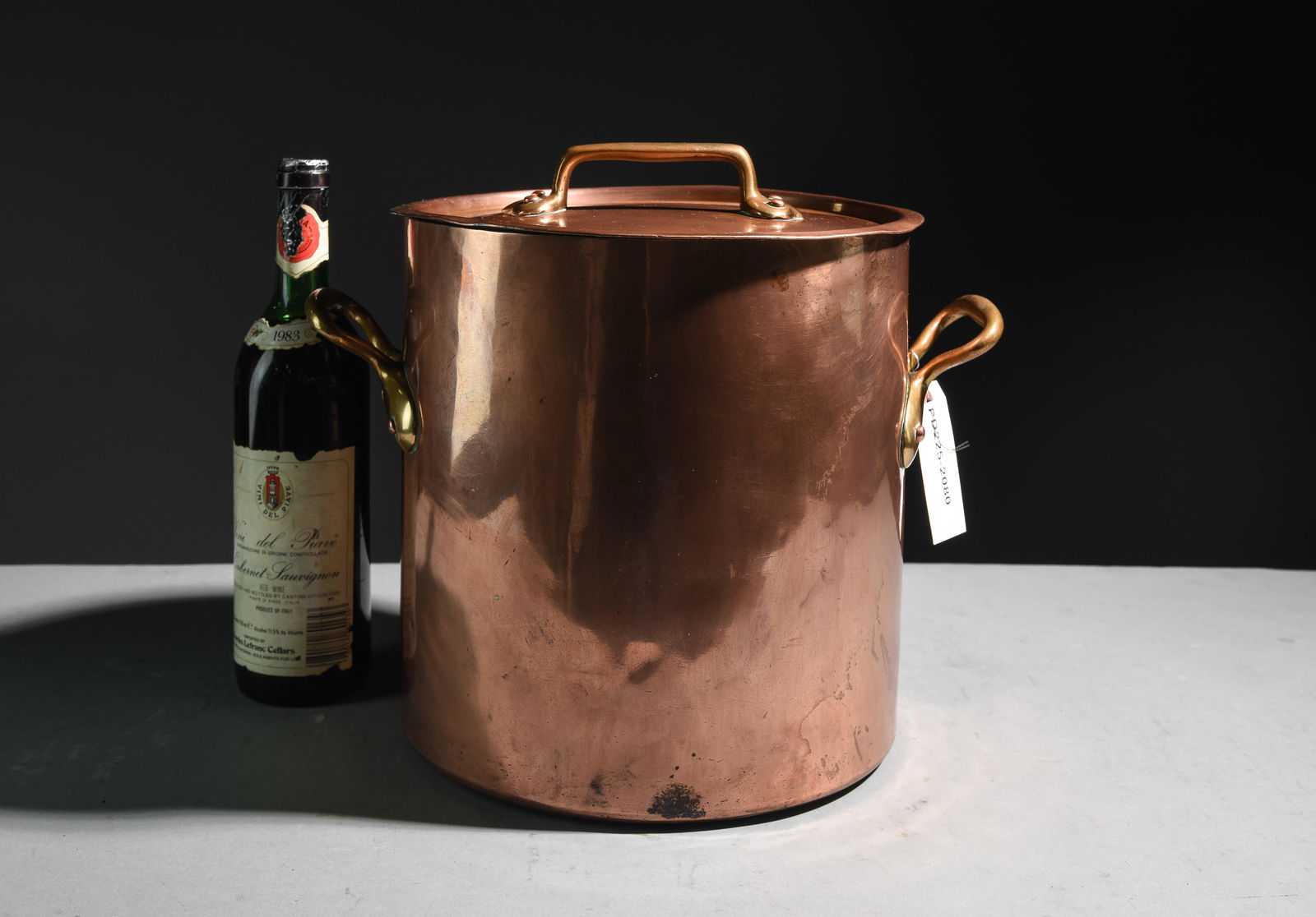 French Heavy Polished Copper Stew Pot (1 of 4)