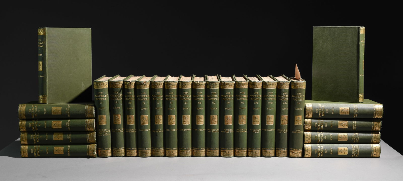 25 Volumes Scott "The Waverly Novels" (1 of 4)