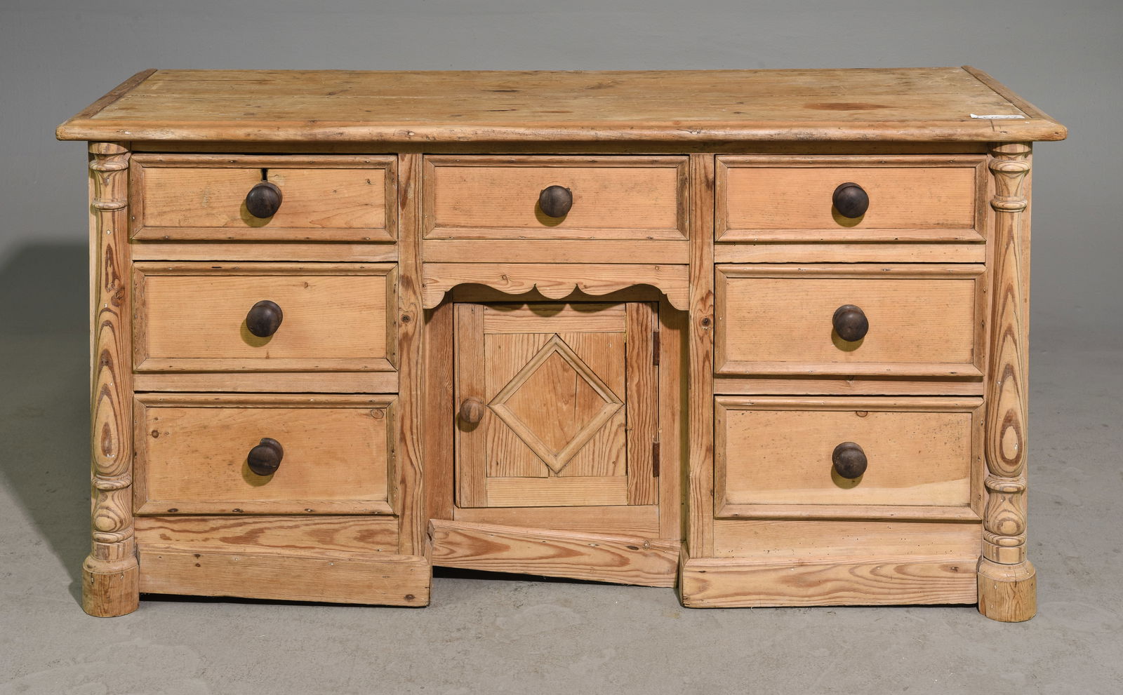 British Pine Low Credenza / Dresser (1 of 7)