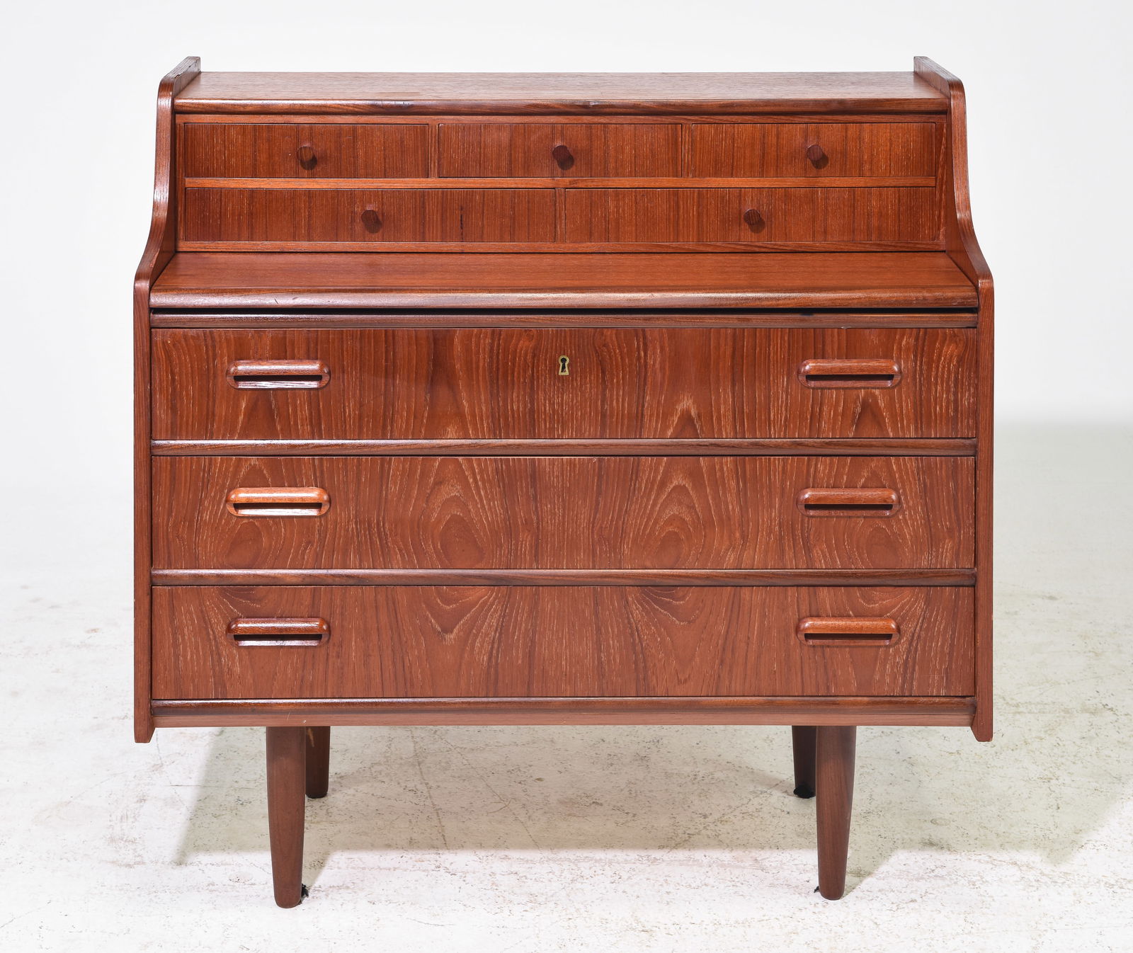 Danish Mid Century Modern Chest with Pull Out (1 of 7)