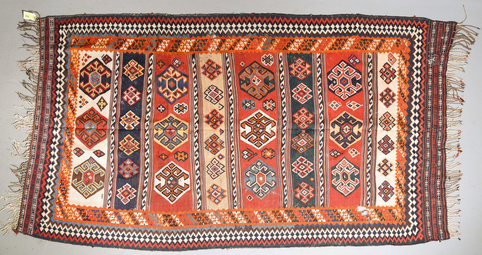 Danish Hand Woven Rug - 8'11 x 5'2 (1 of 6)