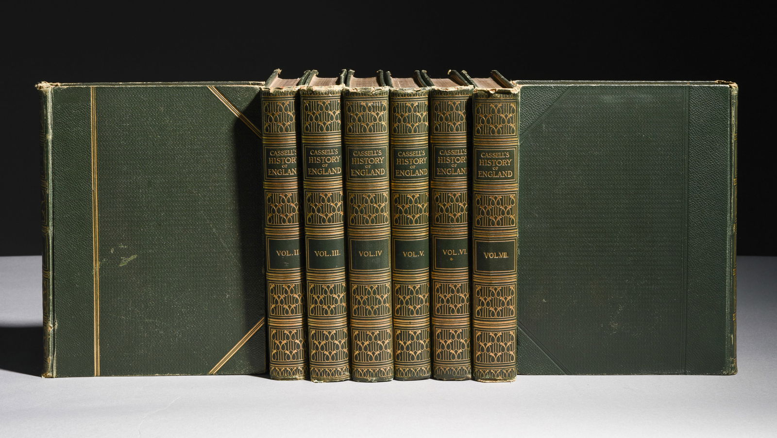 Vol.1-8 of Cassells "History of England" (1 of 5)