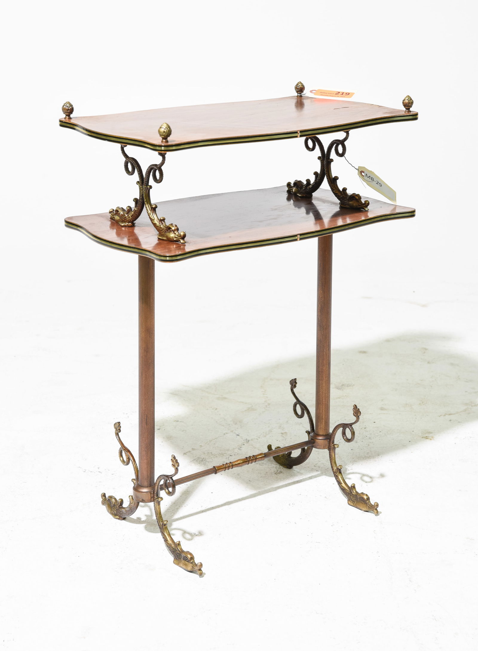 French Two Tier Occasional Table (1 of 6)