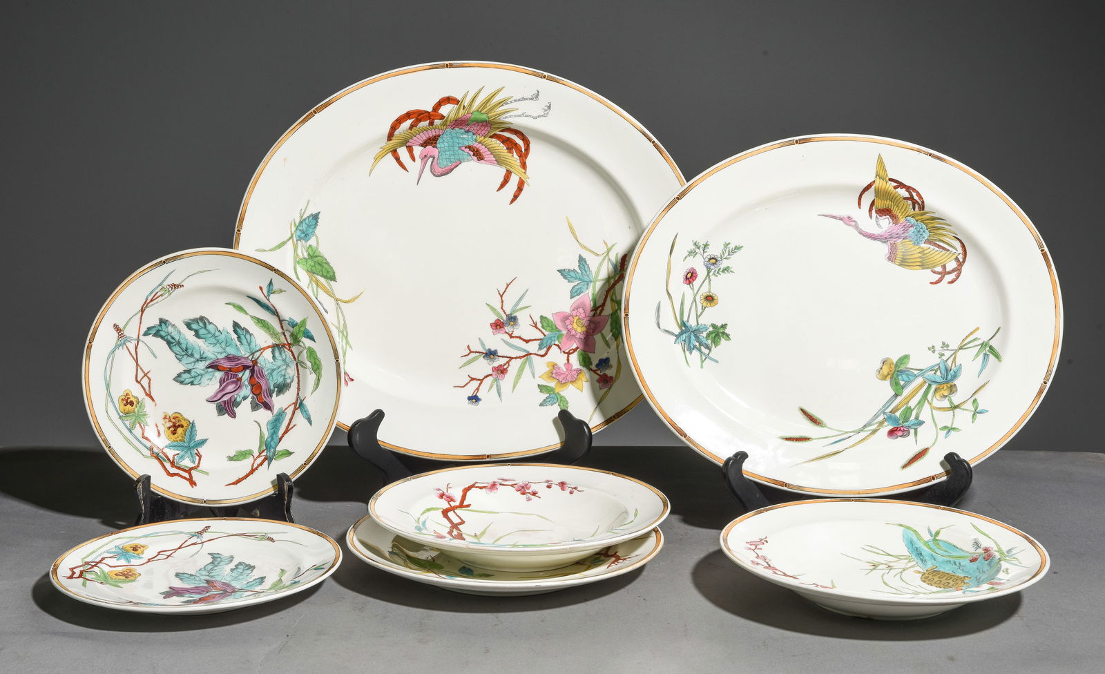 7pcs Assorted China - Plates, Bowls, Platters (1 of 8)
