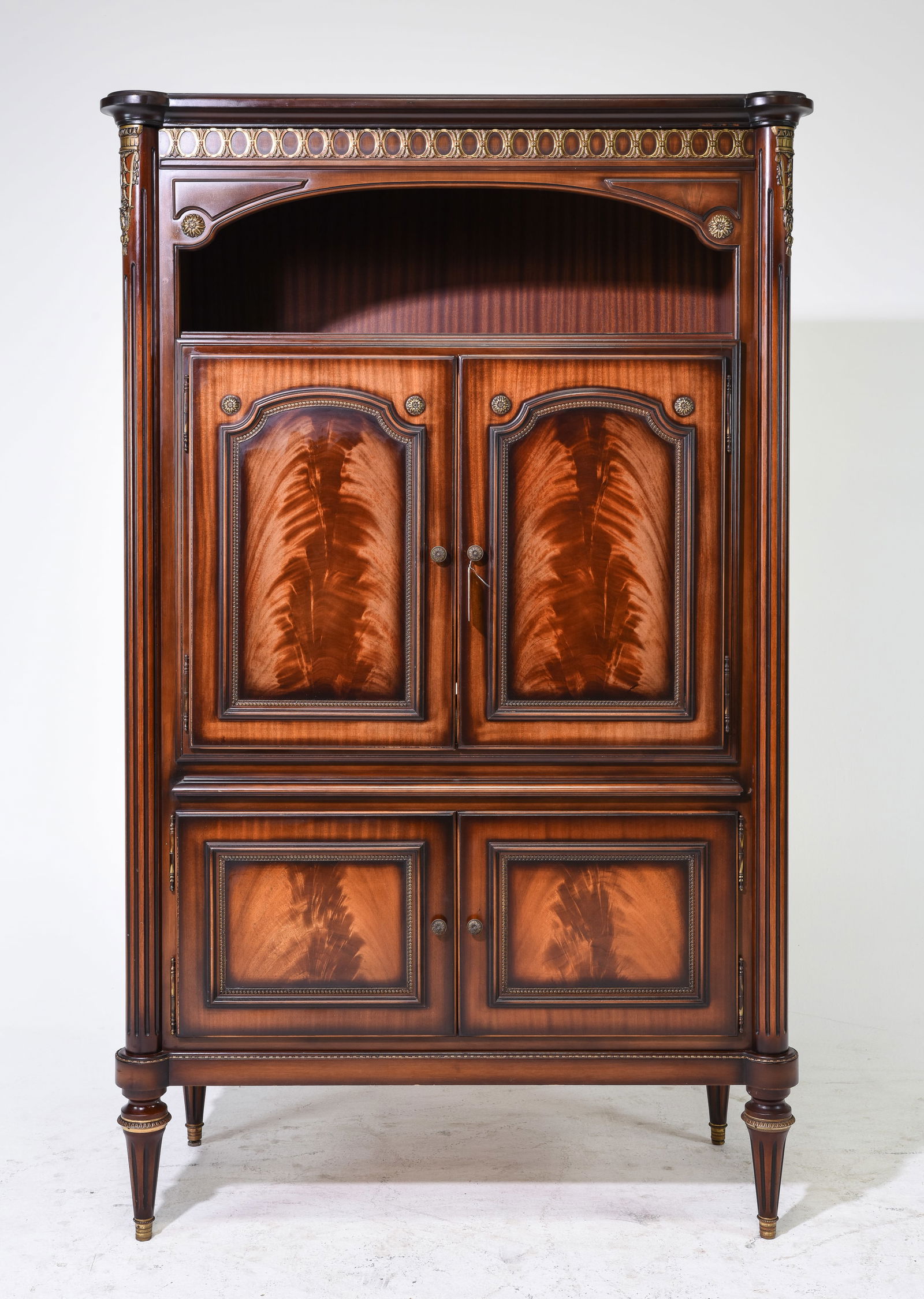 Louis XVI Style Mahogany Cupboard c.1940's-50's (1 of 9)
