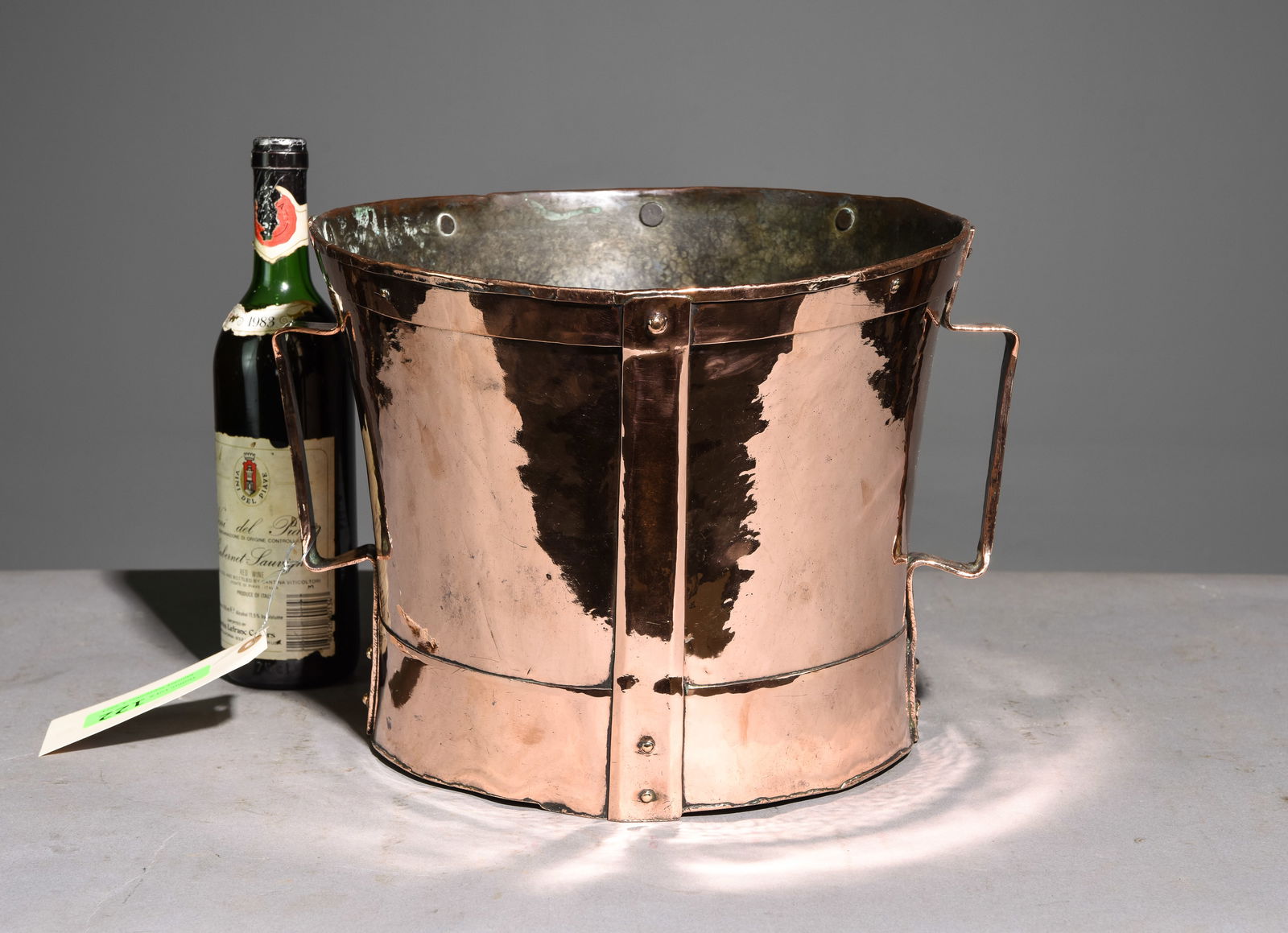 French Antique Polished Copper Ferrat / Measure (1 of 3)