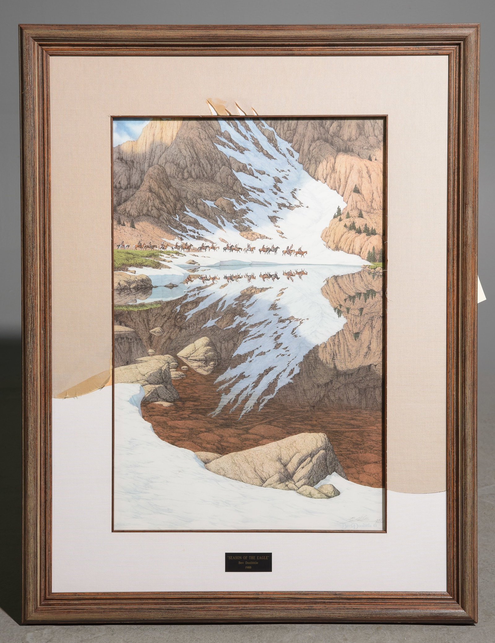 Beverly Doolittle "Season of The Eagle" c.1988 (1 of 6)