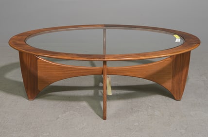 Mid Century Modern Oval Astro Coffee Table - Gplan