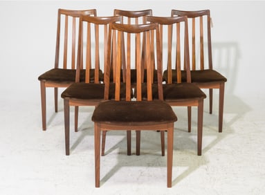 6 High Back Mid Century Dining Chairs - G-Plan Fresco