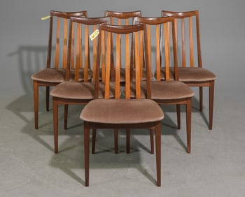 6 High Back Mid Century Dining Chairs - G-Plan Fresco