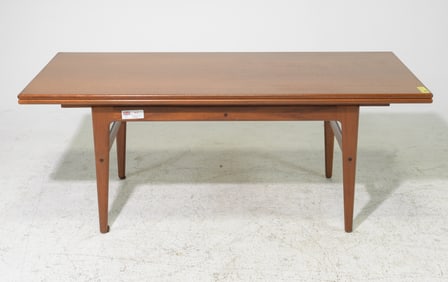 Danish Mid Century Modern Rise & Fall Coffee Table
