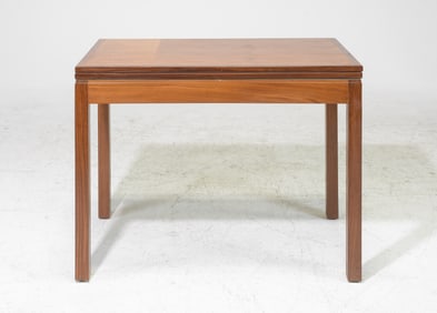 Mid Century Modern Spin / Flip Top Game Table