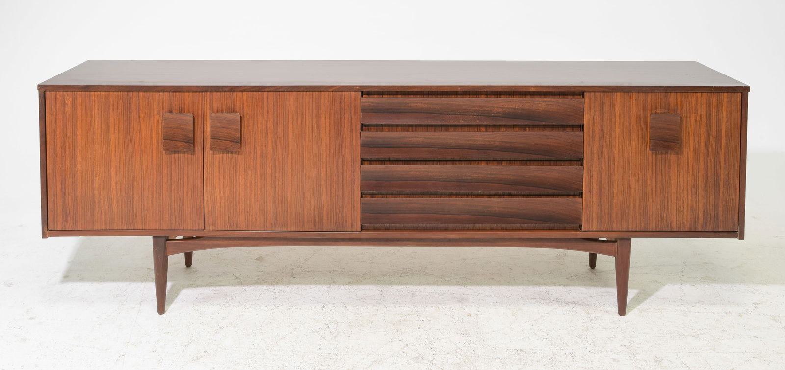 Mid Century Modern Sideboard with Square Pulls (1 of 11)