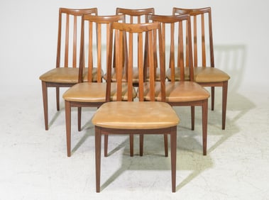 6 High Back Mid Century Dining Chairs - G-Plan Fresco