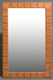 Swedish Pine Large Framed Mirror #2